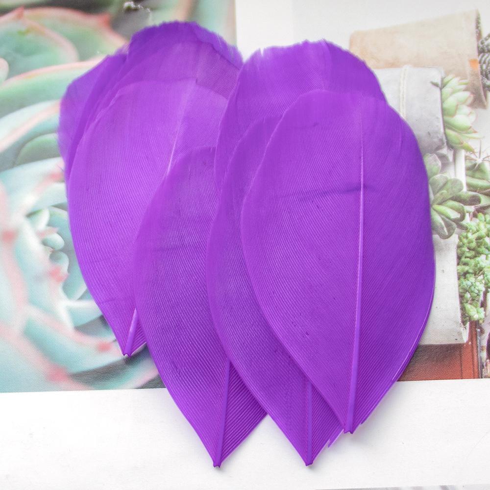 Nature Goose Feathers For Jewelry Making Decoration White Swan Needlework Wedding Handicraft Accessories Crafts 5-8Cm