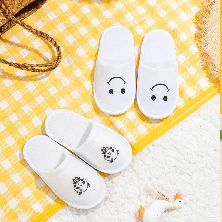 Children's Non-Slip Disposable Slippers for Hotel, Travel, and Home
