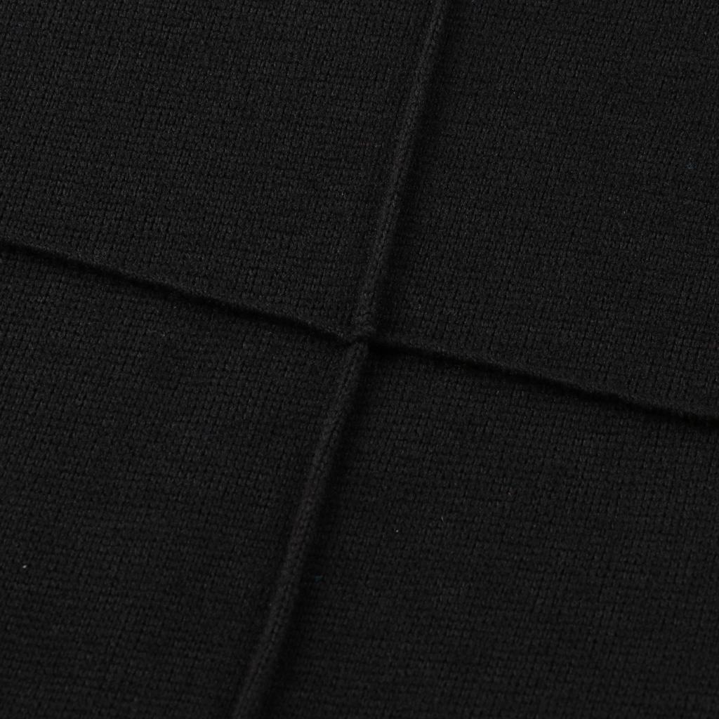 Women's Loose Casual Long Sleeve High Collar Pullover Color Pocket Sweater