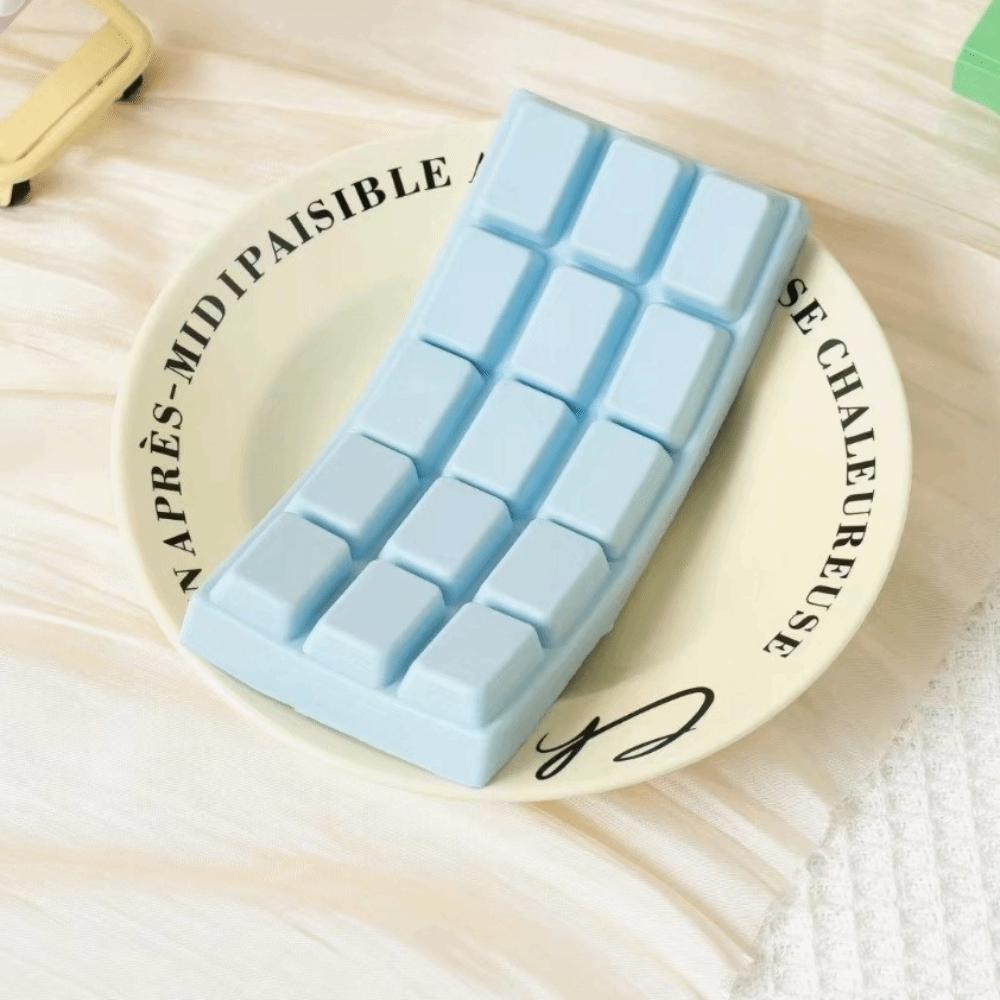 Simulierte Schokolade Langsam Aufgehendes Squishy Weiche Textur Langsame Rückfederung Fidget Knetspielzeug Handentspannung