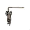 L Shaped Rod Clamp Percussion Mounting Bracket Drum Set with Securing Clip Cowbell