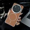 Case For Xiaomi 15 14 13 12S Pro Ultra Lychee Diamond Pattern Leather Magsafe Individual Metal Keys Matte Anti-Slip Grip Cover