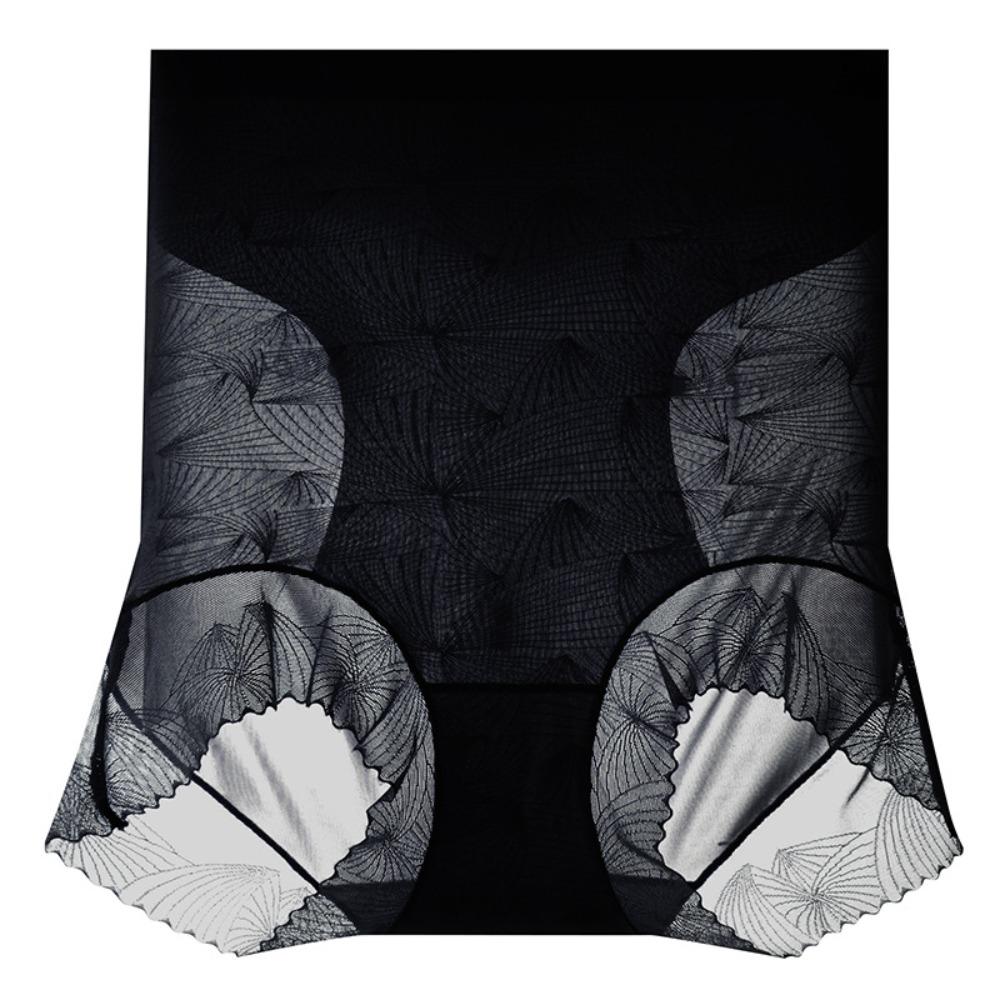 

Бесшовные трусы с эффектом лифтинга ягодиц, с высокой талией, утягивающие, дышащее нижнее белье для контроля живота, женские XXL чёрный