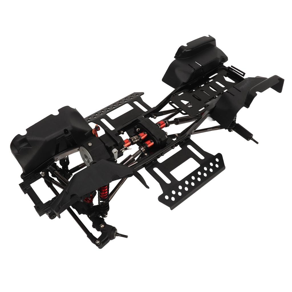 RC Crawler Car Chassis Frame 2 Speed Transmission 4 Shock Absorbers 313mm Wheelbase Chassis Frame for AXIAL SCX10 1 10