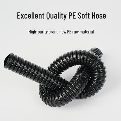 PE Thickened Openable Waterproof Corrugated Plastic Cable Protection Sleeve