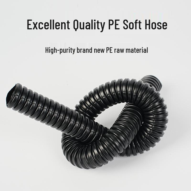 

PE Thickened Openable Waterproof Corrugated Plastic Cable Protection Sleeve Custom Product, Contact support