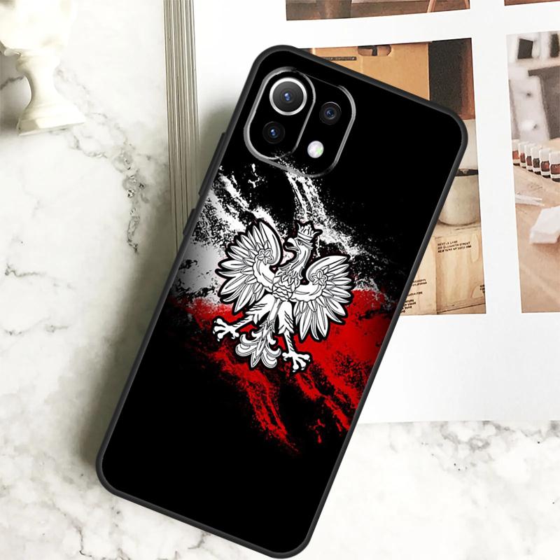 Poland Polish Flag Case For POCO M6 Pro F3 F5 M5s X3 X5 X6 Pro Xiaomi 14 13 Ultra 11T 12T 13T Pro 12 Lite Cover Xiaomi 13T (13T Pro)