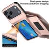 iPhone 17 Card Slot Flip Wallet Case, Drop-Proof Premium Protective Cover for iPhone 14/15/16 Plus