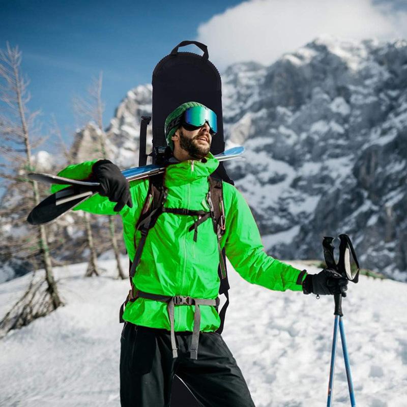 Snowboard Bag, Veneer Dumpling Skin, Single Backpack, Hand Carry Skateboard Storage, Thickened Skateboard Cover, Waterproof and Moth-proof.