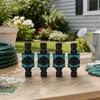 4PCS Dual Head Garden Hose Connector Plastic Plastic Hose Quick Connector  Greenhouse Gardening