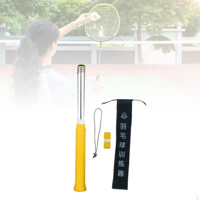 Badminton Racket Swing Trainer Auxiliary Tool Practice for Strength Flexibility and Tempo with Sound