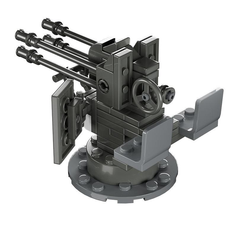 Сборные строительные блоки, аксессуары для минифигурок, оружие, военные игрушки