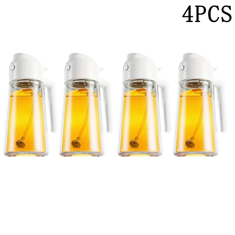 Kitchen Oil Spray Bottle Household Spray Pour Dual-use Air Fryer Olive Oil Cooking Oil Barbecue Spray Atomized Oil Spray Bottle