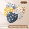 Breathable 6-Layer Cotton Baby Training Pants / Washable Cloth Diapers for Newborns