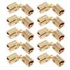 10 Pcs 12mm Hidden Brass Cylindrical Hinge 180 Degree Opening Angle Concealed Hinges for Jewelry Box Small Furniture