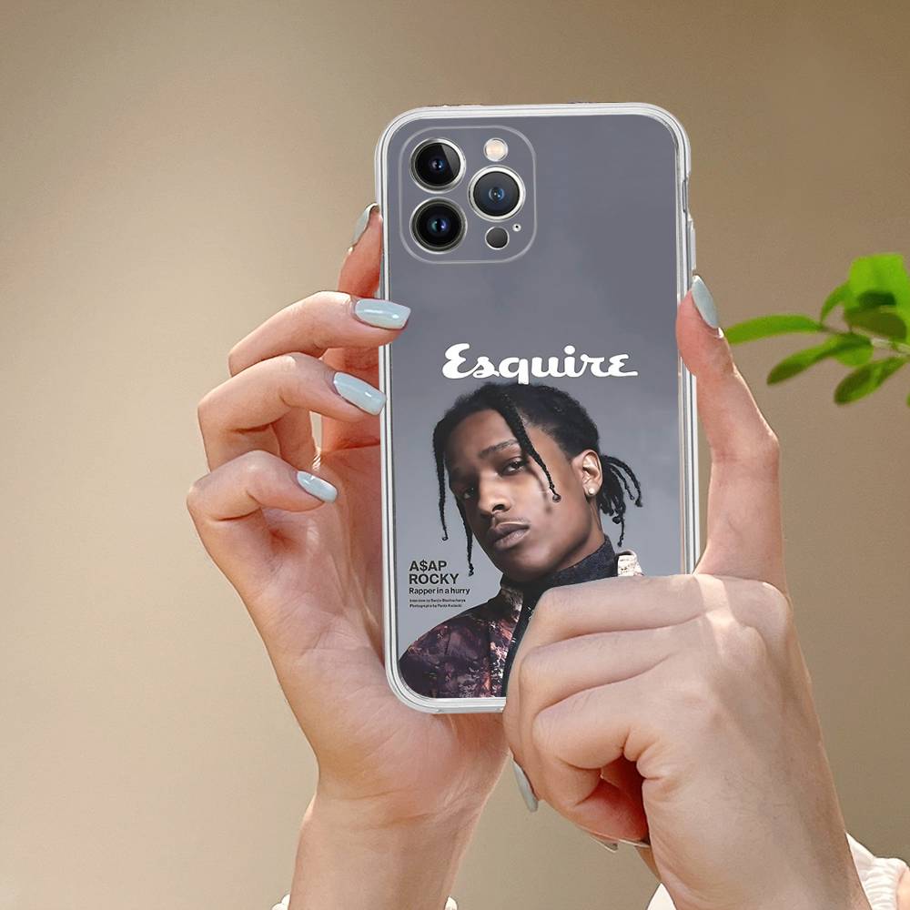 Hip Hop Rapper Asap-Rocky For IPhone 17 16 16e 15 14 13 12 11 Pro Max Mini Plus Phone Case