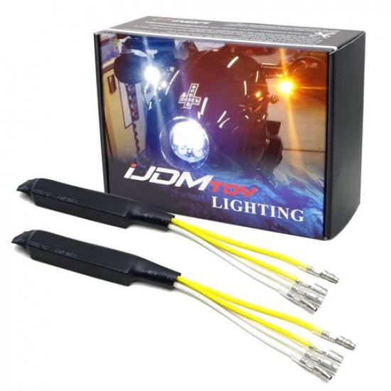 

30W 15-Ohm Ceremic Resistors For Motorcycle Fix LED Turn Signal Bulb Hyper Flash