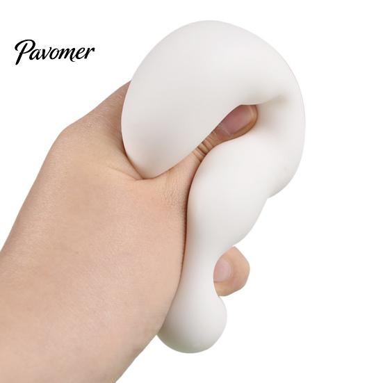 Decompression Toy Slow-Rising Tofu Squeeze Soft Moldable Fidget for Stress Slow Rebound Relief Realistic Food-Shaped Gadget Kids Adults Adult