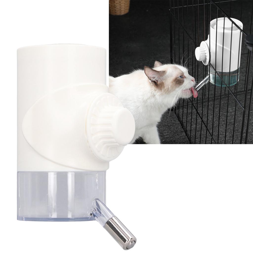 Dog Cage Water Bottle Hanging Automatic Water Feeding Dog Kennel Cage Water Dispenser for Pet Supplies