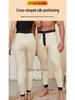 100% gefüllte Herren- und Damen-Warmbaumwollhosen aus Maulbeerseide, verdickte Winterleggings, schlankmachend, mit Fleece gefüttert für den Herbst.
