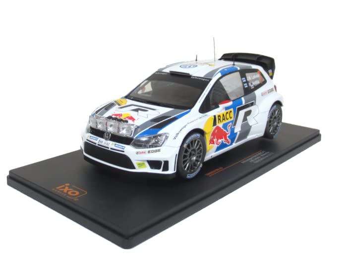 

IXO Scale Volkswagen Polo R WRC 2013 Rally Catalunya Latvala 1/18 #7 J.M.
