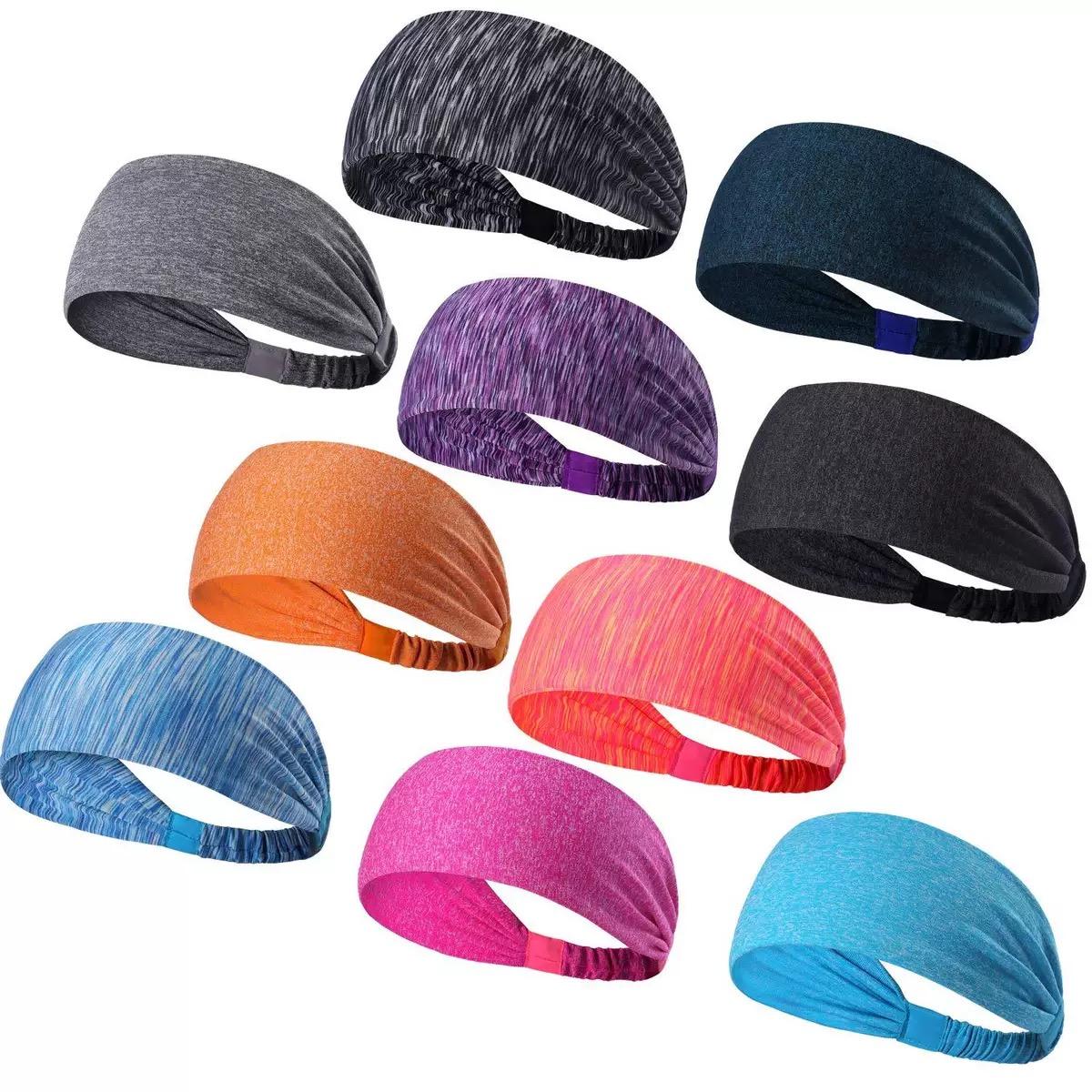 Women s Yoga Sport Athletic Headband Running Sport Fitness Elastic Workout Non Slip Headband