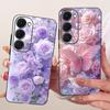 Case For Tecno Spark 40 Pro 40Pro+ 4G Cover Fashion Flower Phone Case Slim Black Silicone Soft Cover For Tecno Spark40 40C Shell