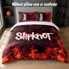 Slipknot Design Bed Bedding Set 1 Duvet Cover + 2 Pillowcases Soft Breathable Household Bed Linens
