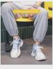 2024 Men's Breathable Mesh Sneakers - Thick-Soled, All-Match Running Shoes for Teens