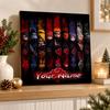 Akatsuki Naruto Custom Name Diamond Painting Personalized 5D Full Drill DIY Diamond Art Home Decor