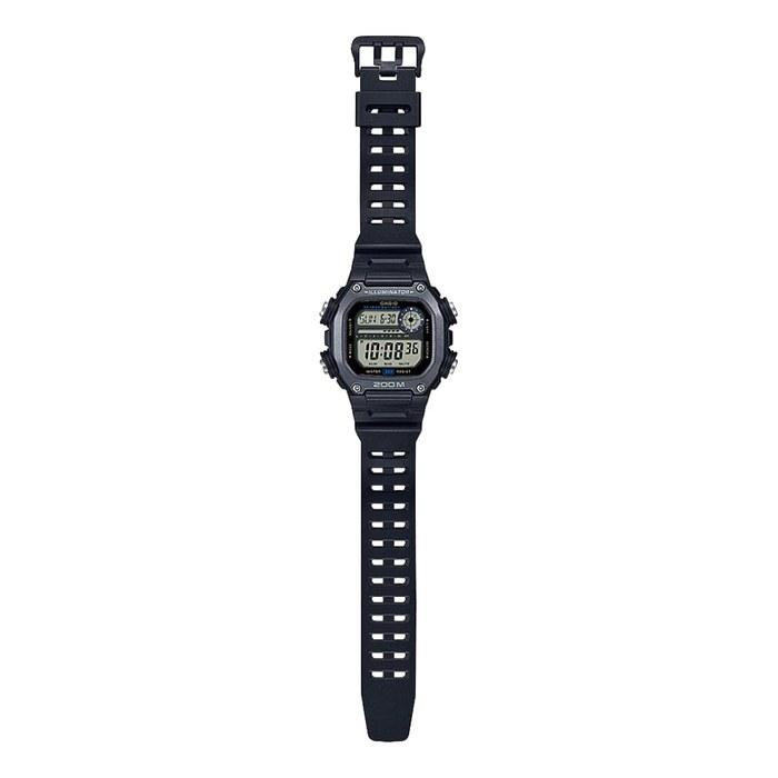 Casio Illuminator 10-Year Battery Extra-Long Strap Men's Watch DW-291HX-1AV, Black