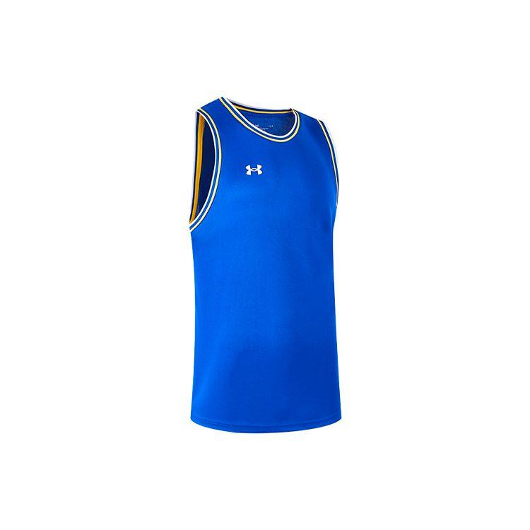 Under Armour Logo Loose Knit Sports Quick-Dry Breathable Vest Unisex Vests Blue 21500101-400