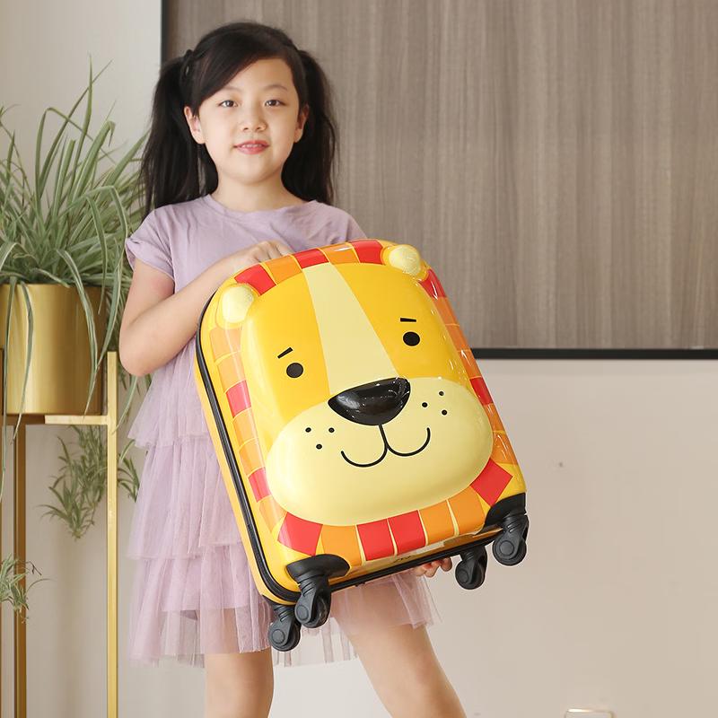 KALA·Y Cartoon 3D Animal Kids 18-inch Suitcase