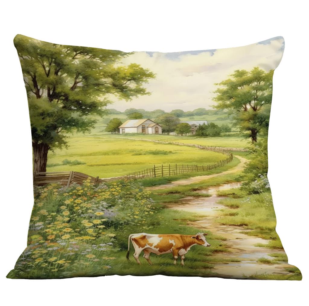 Modern Minimalistisch Pflanze Blume Kissenbezug Zuhause Wohnzimmer Sofa Nachttisch Kissenbezug Kissenbezug