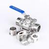 Sanling 304 Stainless Steel Three-Piece Ball Valve