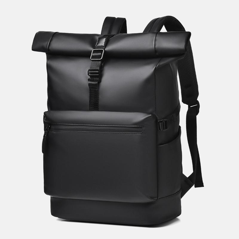 WEIXIER 2026 New Large Capacity Men's Backpacks High-end PU Waterproof Male Business Computer Bag Multi Layer Expandable Waterproof Travel Rucksacks