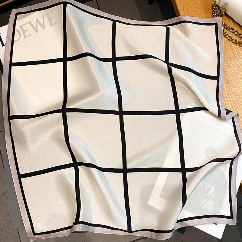 Silk square scarf, women s silk scarf, decorative scarf, elegant scarf, mulberry silk scarf 65*65cm