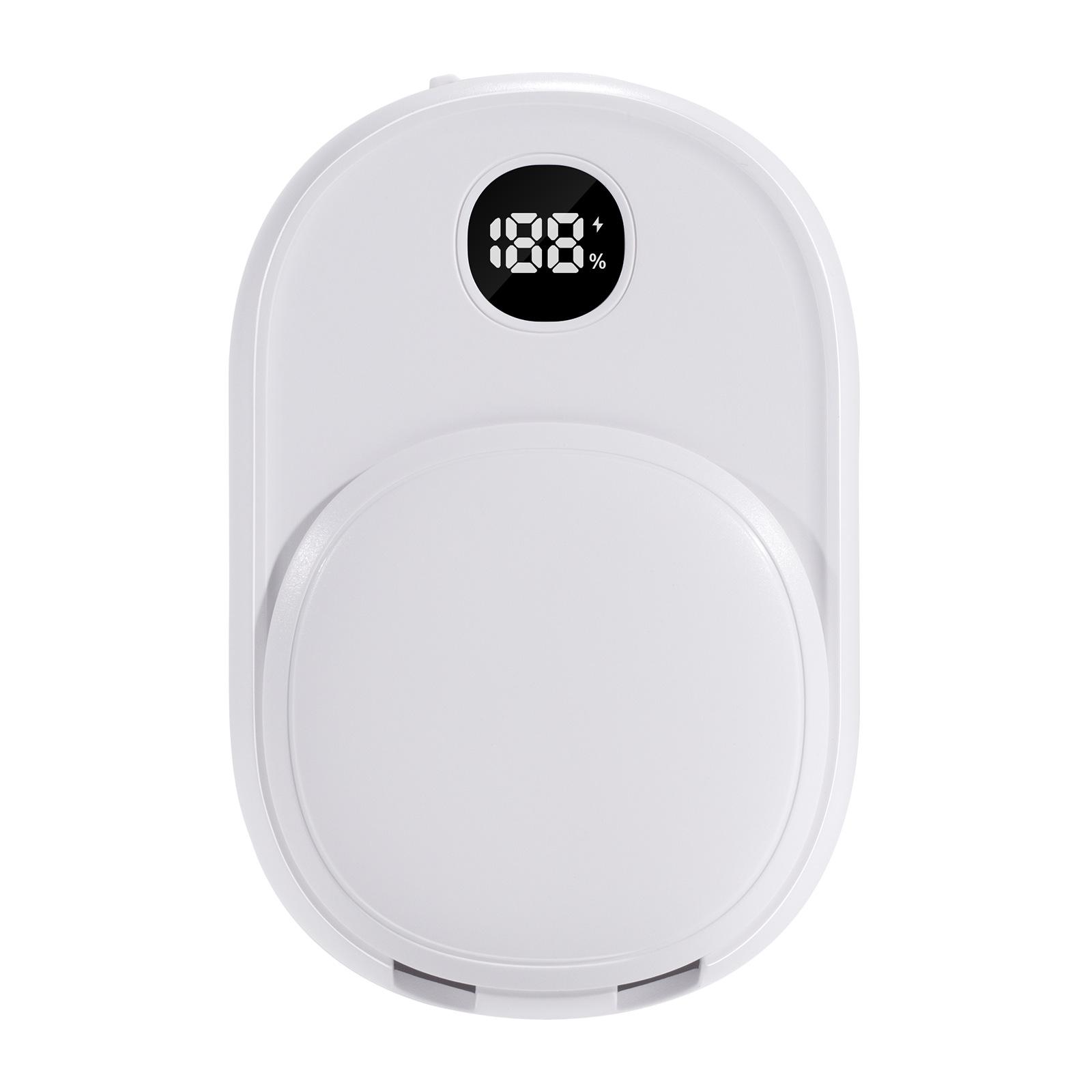 

Портативный настенный УФ стерилизатор и сушилка для зубных щеток - Совместим с двойными электрическими щетками, Установка без сверления белый