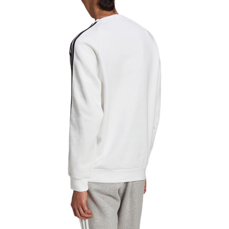 Adidas Originals 3 Stripes Sweatshirt Japan Version Men's White HE9483-