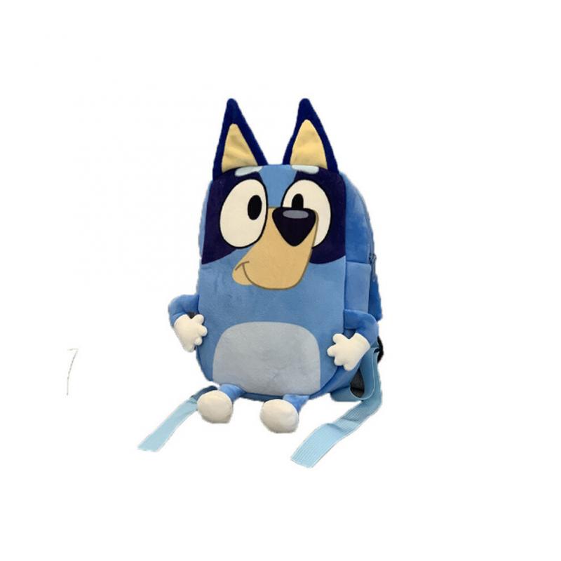 Bluey Children School Nursery Plush Backpack Toddler Pack Kids Casual Bag