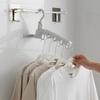 Indoors Hanging Clothes Drying Rack Strong Bearing Capacity Clothes Storage Holder For Bathroom