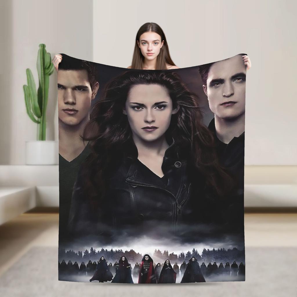 Jacob Black Flannel Blanket The Twilight Saga Movie Awesome Throw Blankets for Home 200x150cm Rug Piece
