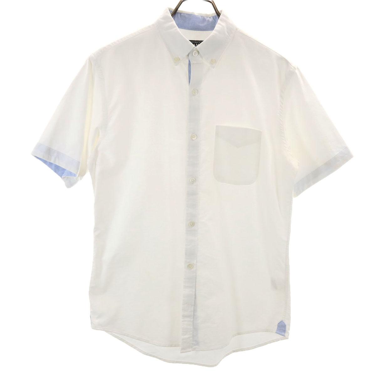 

BEAMS Short sleeve Button down shirt M white Men s Used