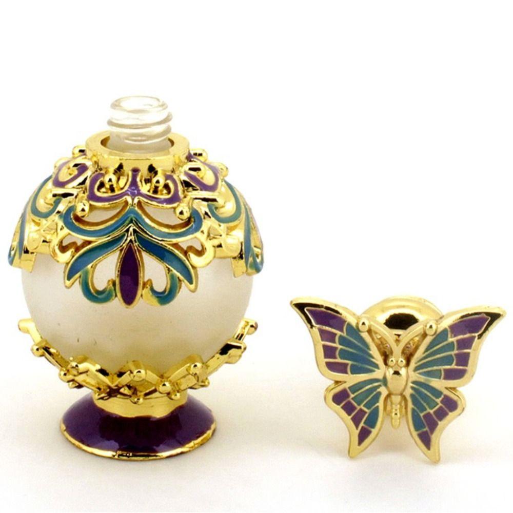 Women Empty Cosmetics Container Oils Dropper Bottle Essential Oil Bottle Butterfly Perfume Bottle