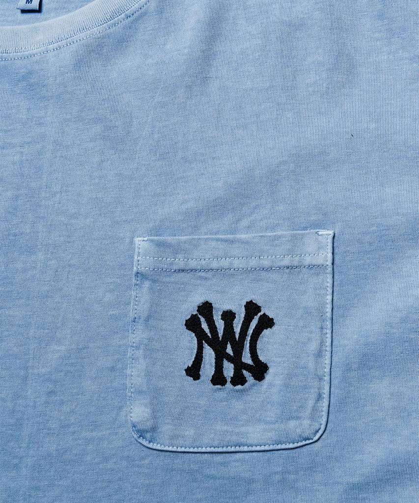 Naiseuwedeo Nw Bone Pocket T-Shirt (Blue)