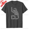 Cool DJ Art for Unisex Teen Boys Disc Jockey Music Producer DJ T-Shirt 90s Graphic T Shirts Casual Style Retro Short Sleeve Tops