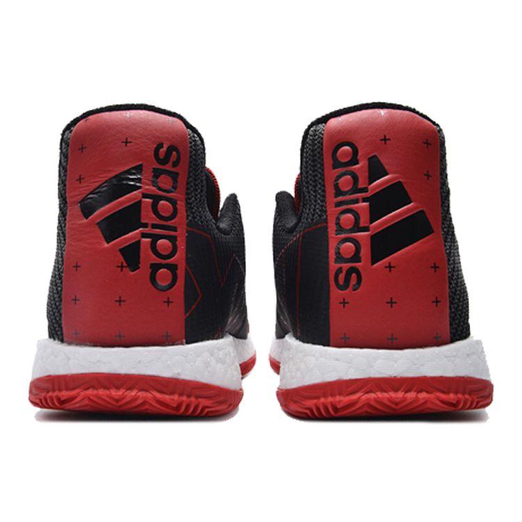 Adidas Harden Vol.3 Fabric Shock Absorption Durable Low Top Basketball Shoes Men Sneakers Black Red G54767