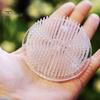 1/2/3Pcs Flower Arrangement Fixing Base Transparent Plastic Flower Frog with Sturdy Pins Suction Cups Portable Tool