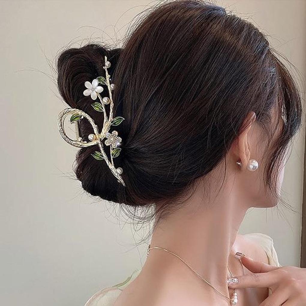 Women's Hair Single Flower Hair Clip Hairpin