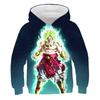 2025 Barn Japansk Anime Super Dragon Ball Pullover Super Goku 3D-trykk Gutt Streetwear Mote Genser Casual Dragon Ball Kul Hettegenser